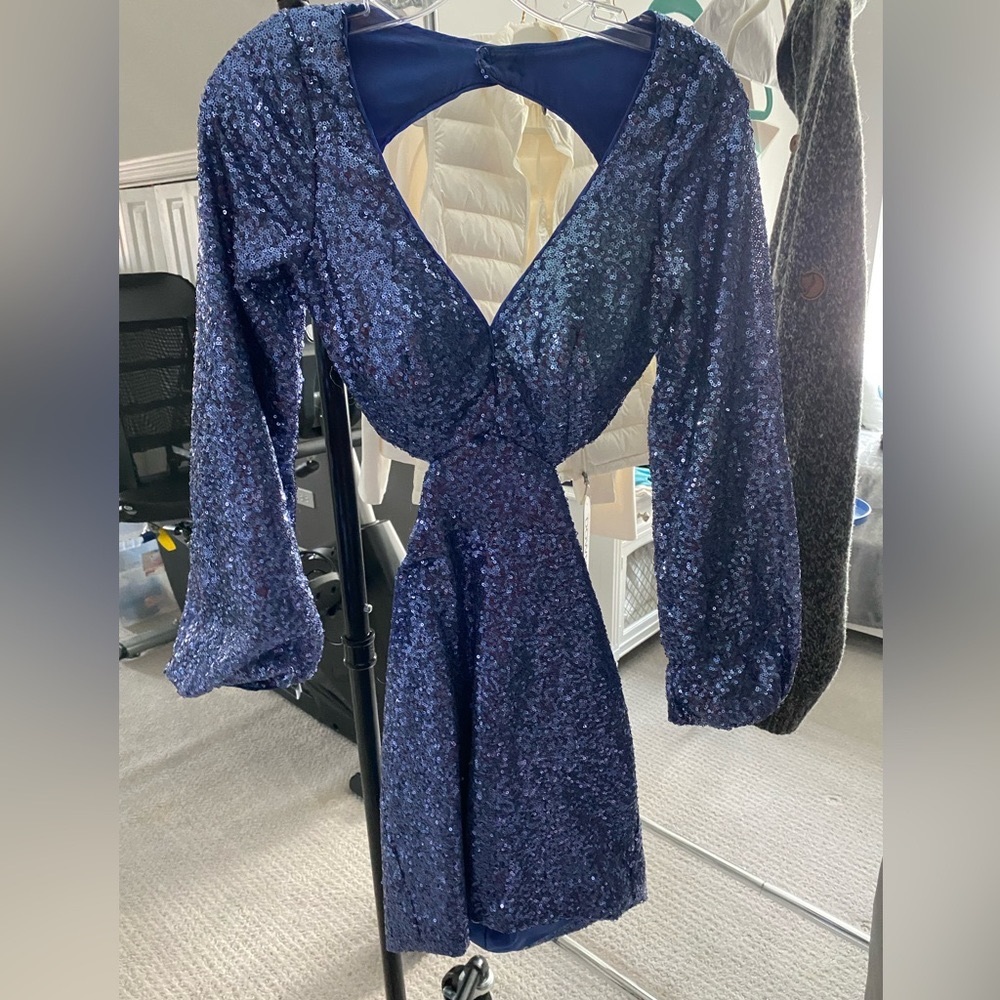 Blue Rachel Allen Dress